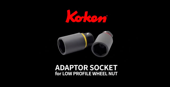 ADAPTOR SOCKET for LOW PROFILE WHEEL NUT